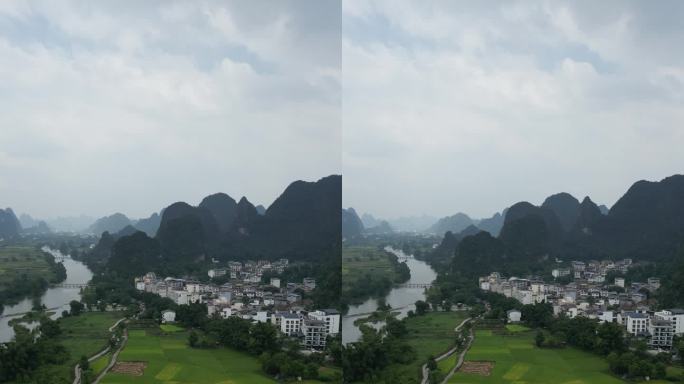 桂林遇龙河自然风光