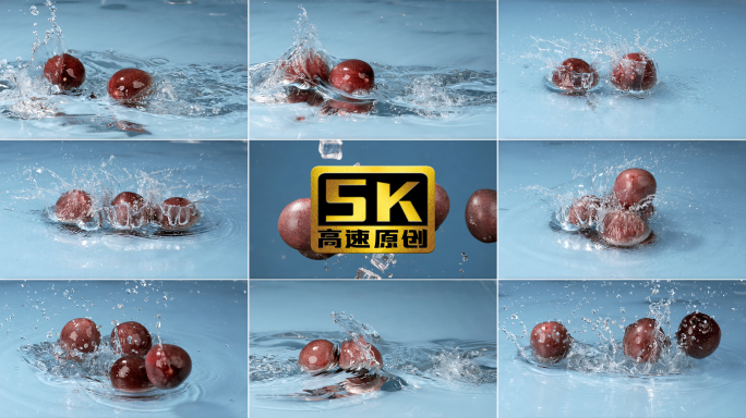 5K-百香果砸水，红皮百香果展示