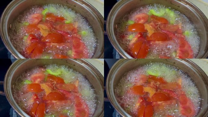 苦瓜西红柿汤人间烟火 自己做饭 美食