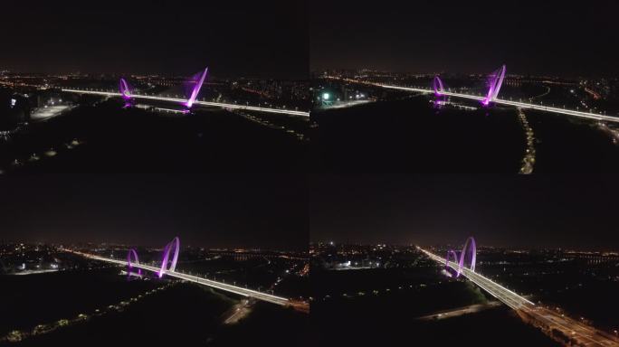 首钢大桥4k航拍