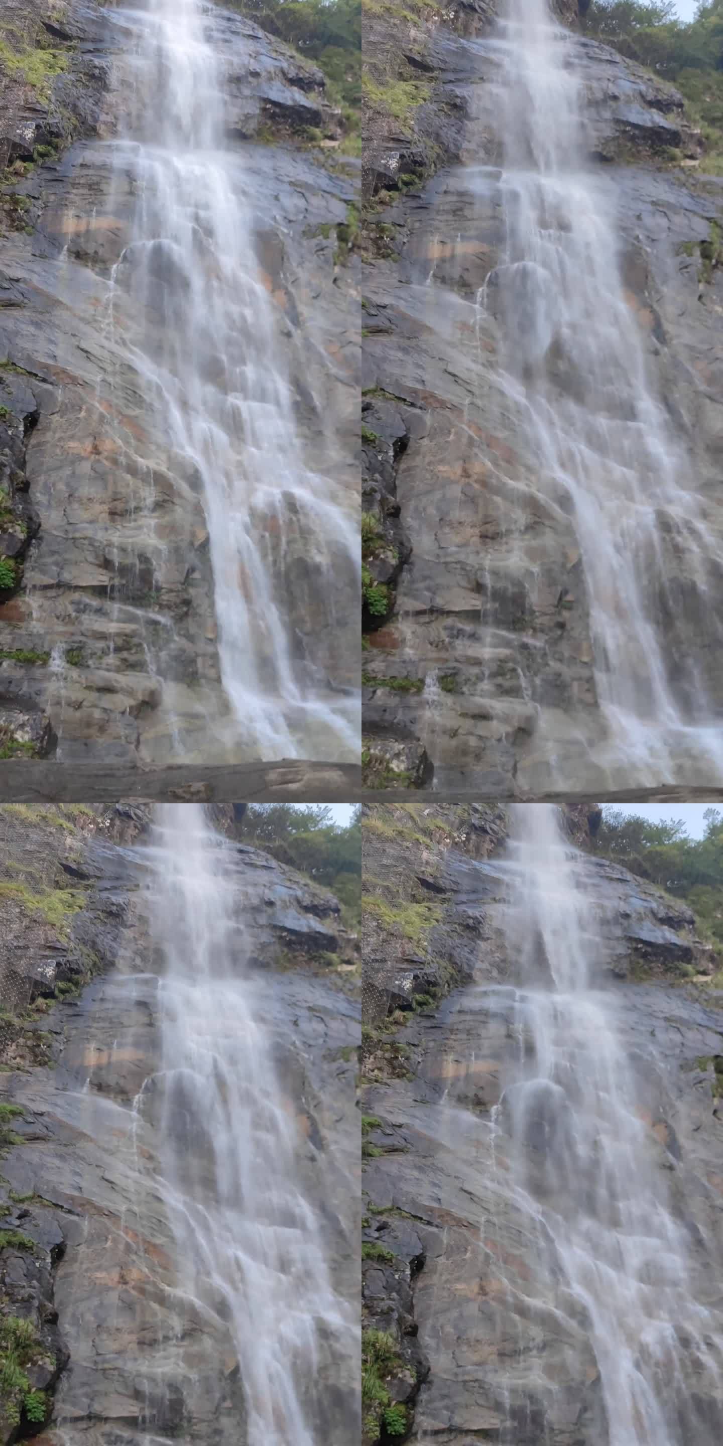 瀑布山水风景