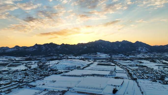 威海雪景