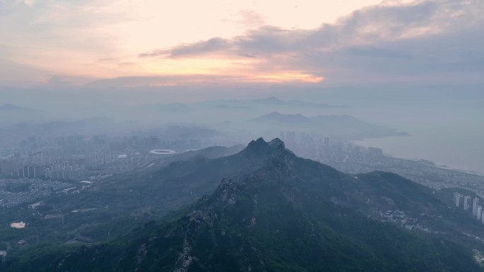 青岛浮山大景