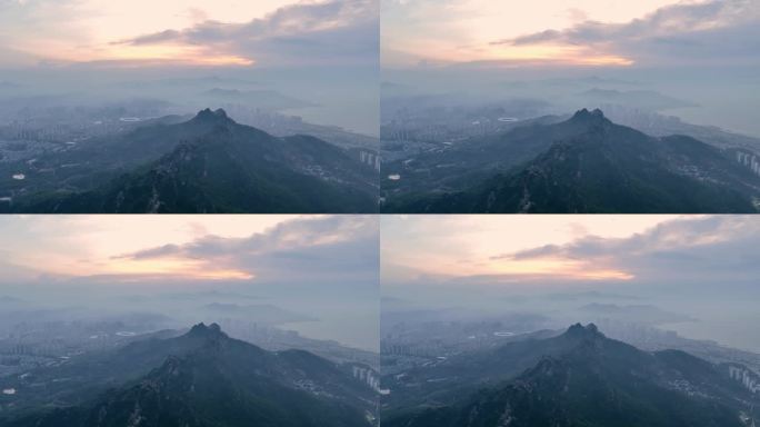 青岛浮山大景