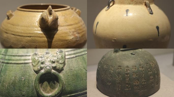 古代陶器青铜器