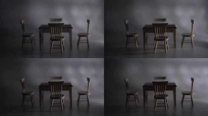 椅子  空  情绪  场景 餐椅 餐桌