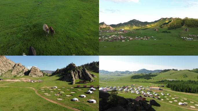 蒙古国大草原
