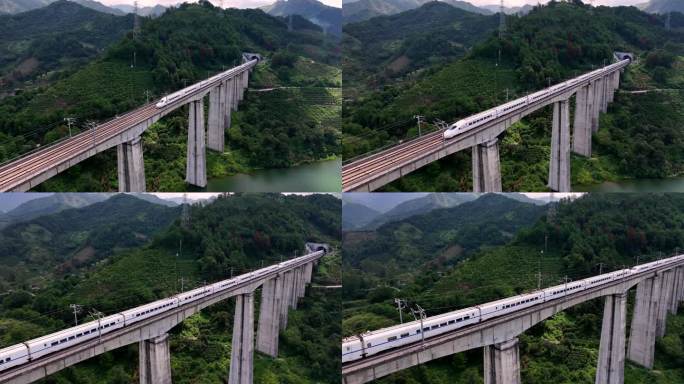 广西桂林高铁线路 大好河山