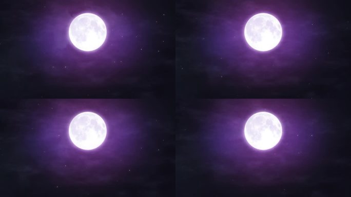 唯美中秋月亮视频