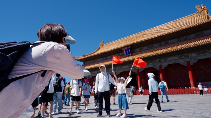 故宫 游客 北京 旅游
