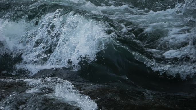 江河波涛浪花流水波涛汹涌