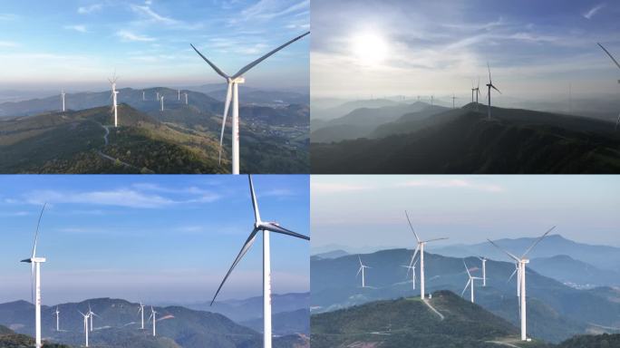 风力发电4K新能源
