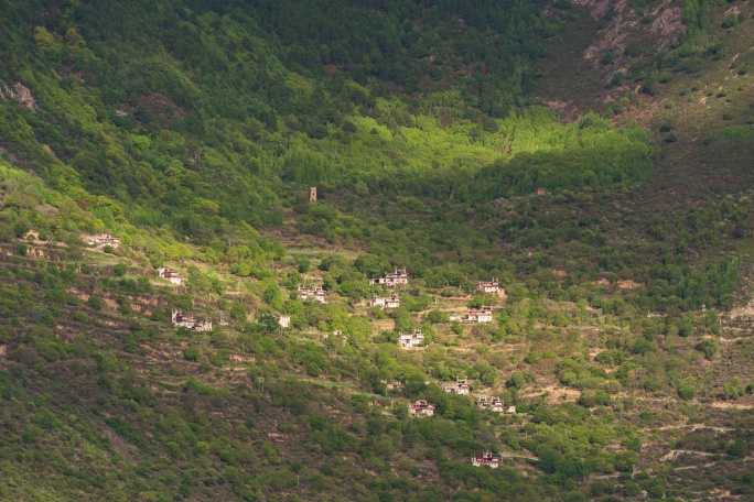 川西中路藏寨延时