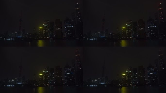上海繁华的夜景