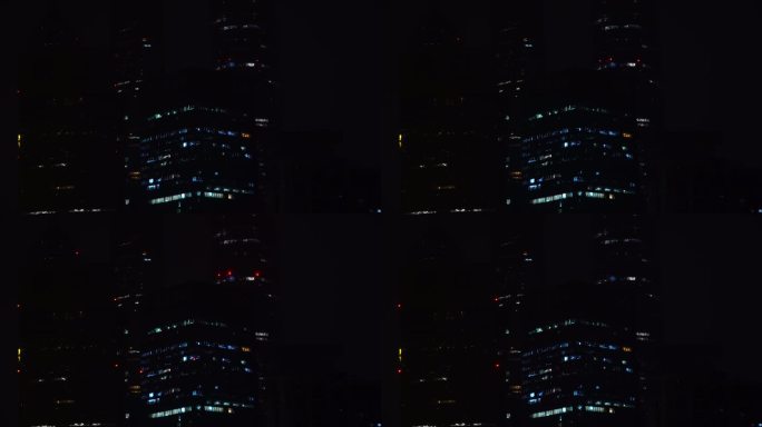 上海繁华的夜景
