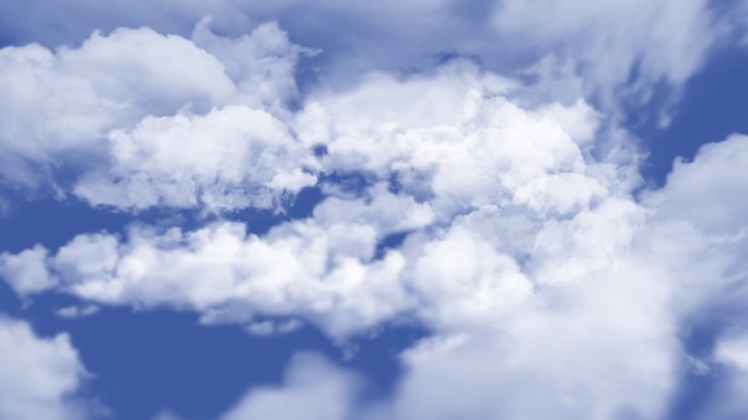 穿越云层01飞入云层 穿过白云 快速俯冲