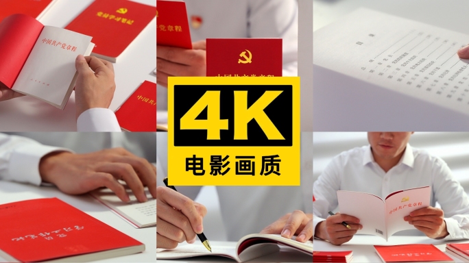 党员学习阅读党章程