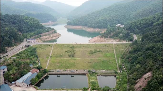 航拍香山冲水库（四）