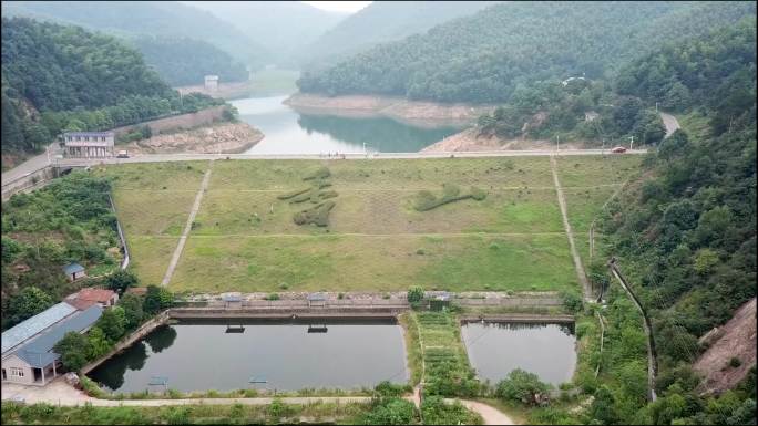 航拍香山冲水库（五）