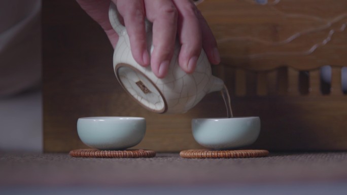 棋局倒茶茶道人生对局特写