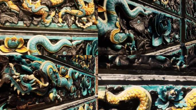 中国古建筑浮雕