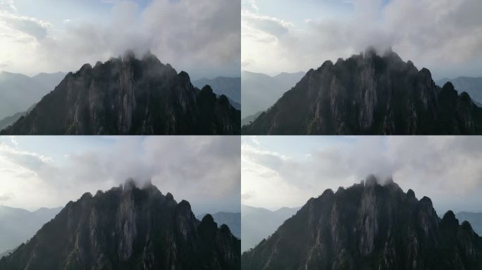 4K高清航拍上饶三清山风光