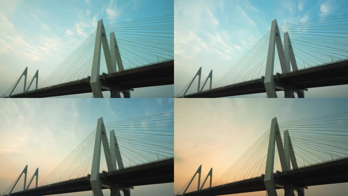 大桥日出