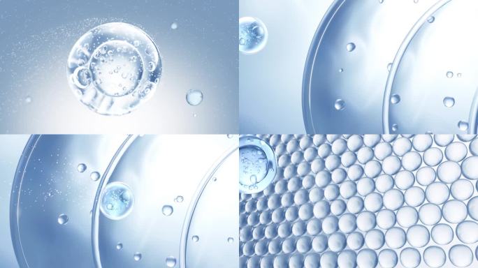 补水精华因子穿透细胞3镜头