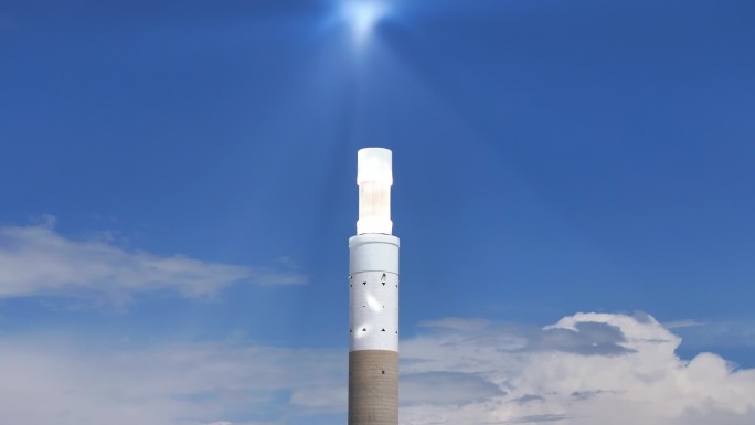 新能源塔式光热发电厂