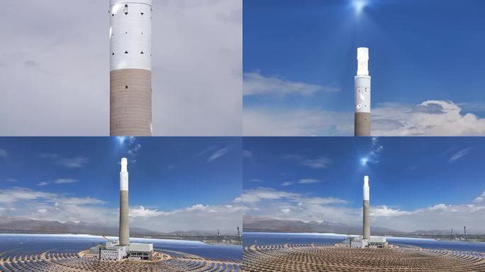 新能源塔式光热发电厂