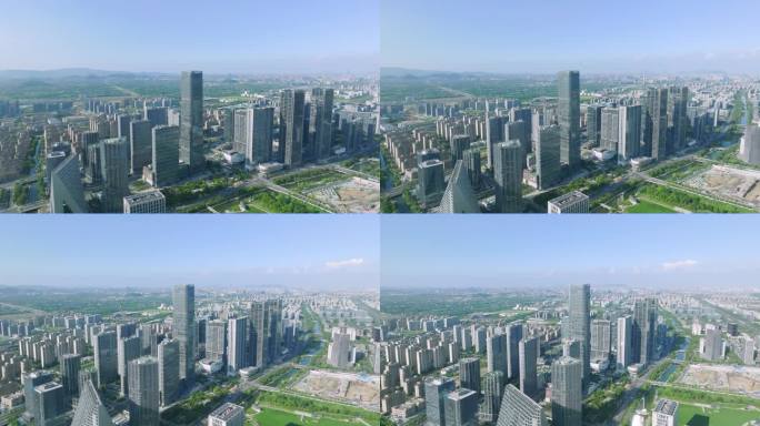 杭州未来科技城奥克斯大楼【4K】