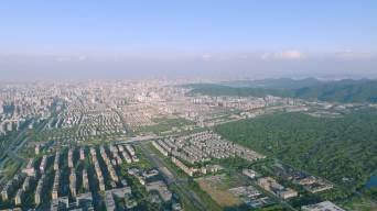 杭州城市与西湖视频素材