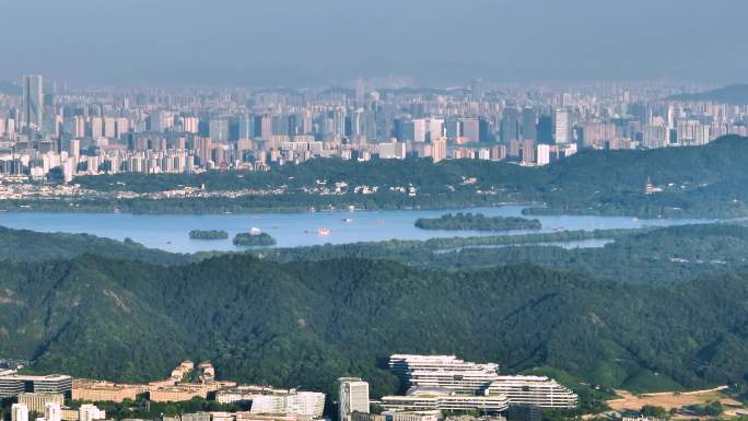 杭州西湖与城市