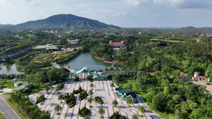 广垦茂名国家热带农业公园航拍