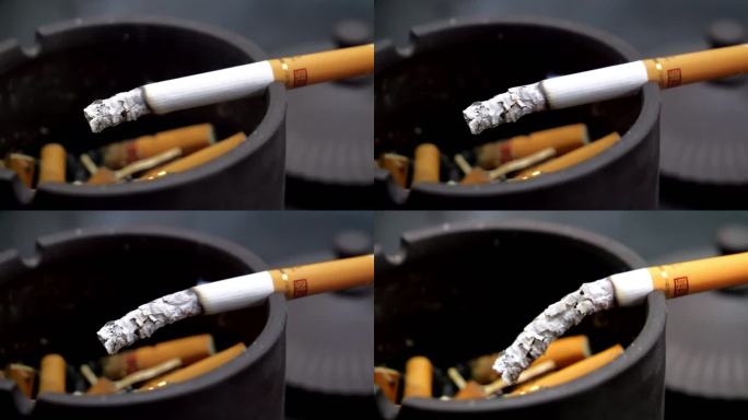 香烟燃烧过程延时摄影
