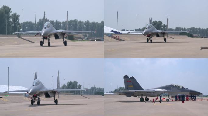4K稳定：长春航展中国空军歼-11战机