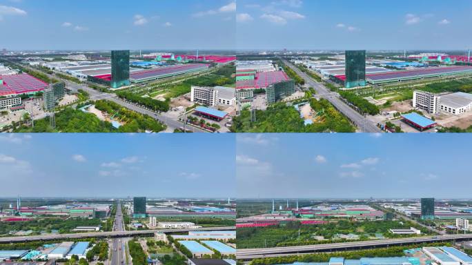 荆州开发区地标，亿钧耀能玻璃