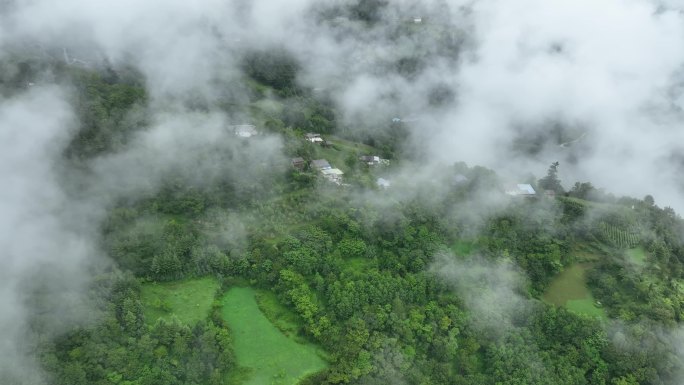 乡村振兴 水墨唯美乡村