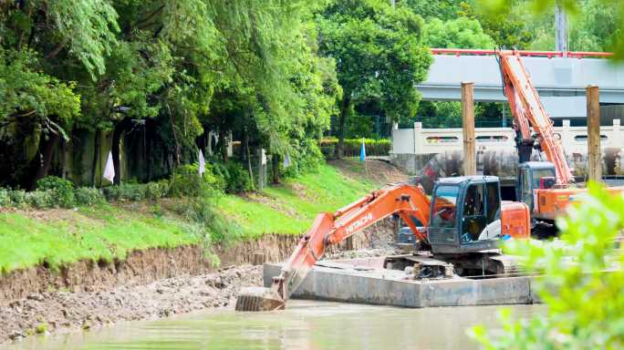 河水整治 河道整治 工程施工 环境整治