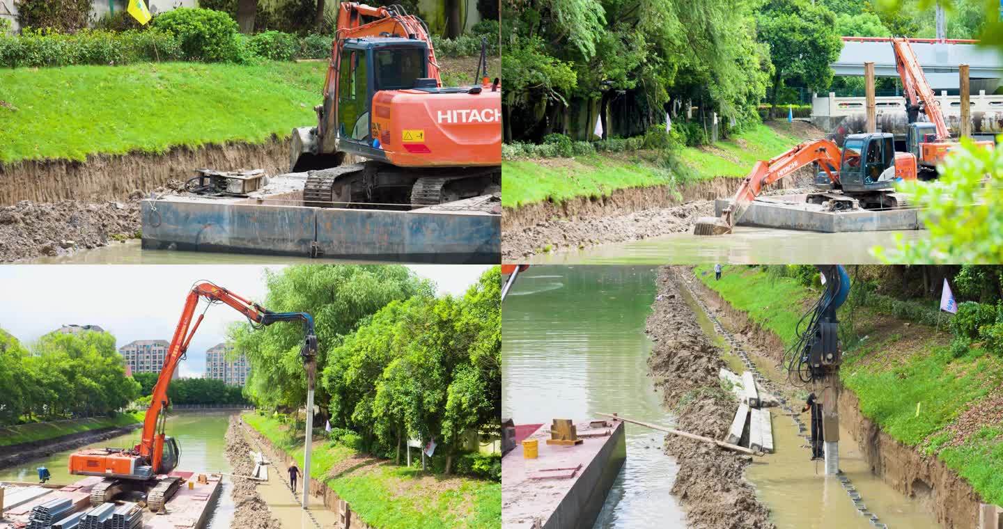 河水整治 河道整治 工程施工 环境整治