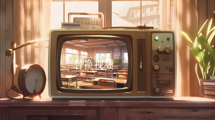 老电视怀旧电视机【AE文件】