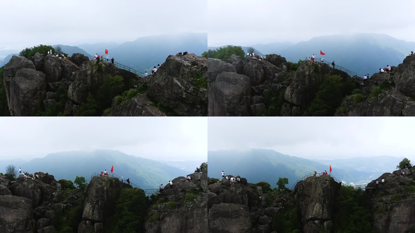 航拍祖国大好河山之厦门仙灵旗山