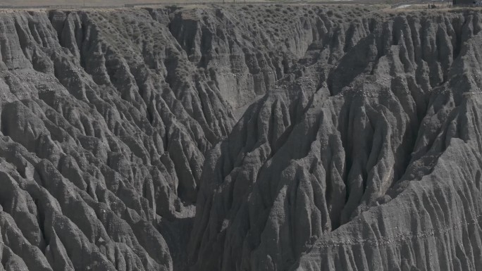 新疆伊犁独山子大峡谷航拍4K D-LOG