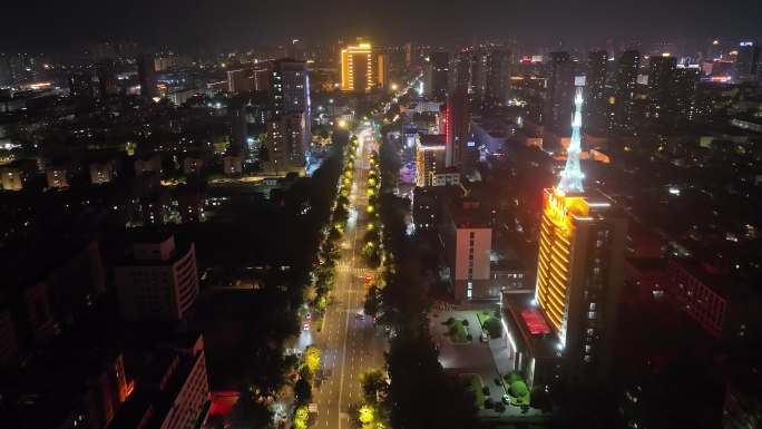 连云港4K高清夜景航拍