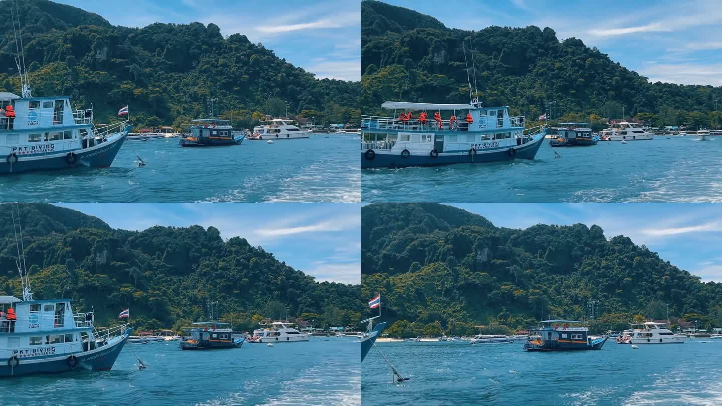 泰国 游艇 飞艇 海岸 快艇 帆船