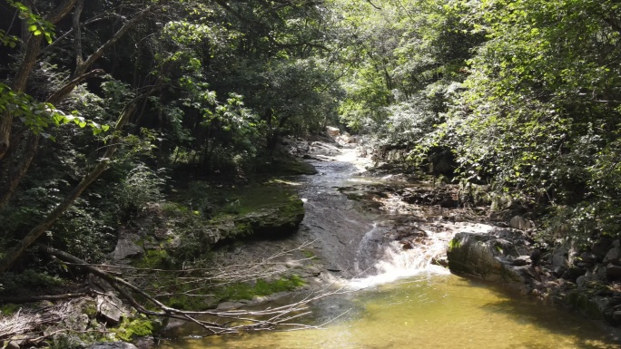 航拍嘉陵江源头