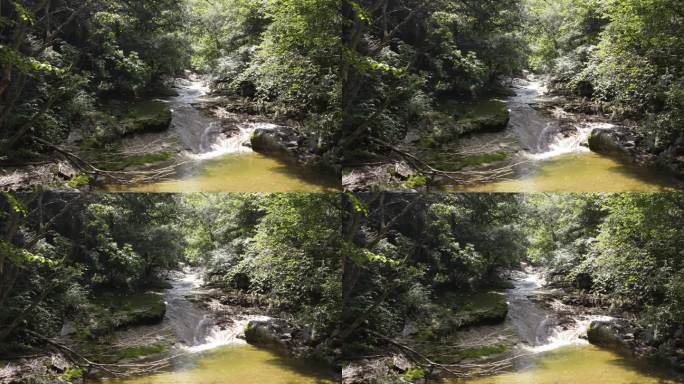 航拍嘉陵江源头