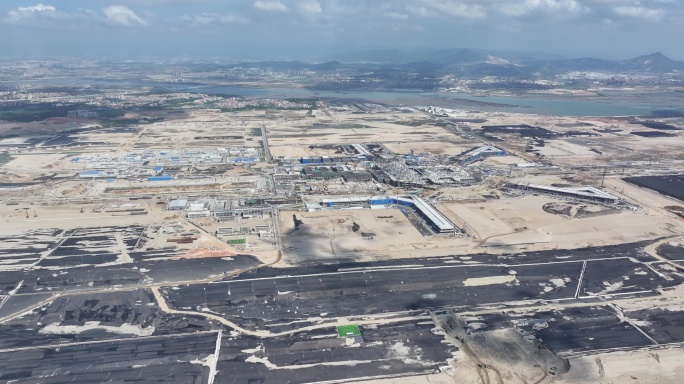 4K厦门新机场厦门翔安机场航站楼最新航拍