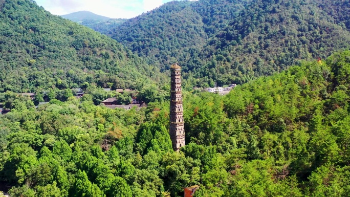 浙江天台山，国清寺，国清景区，随塔