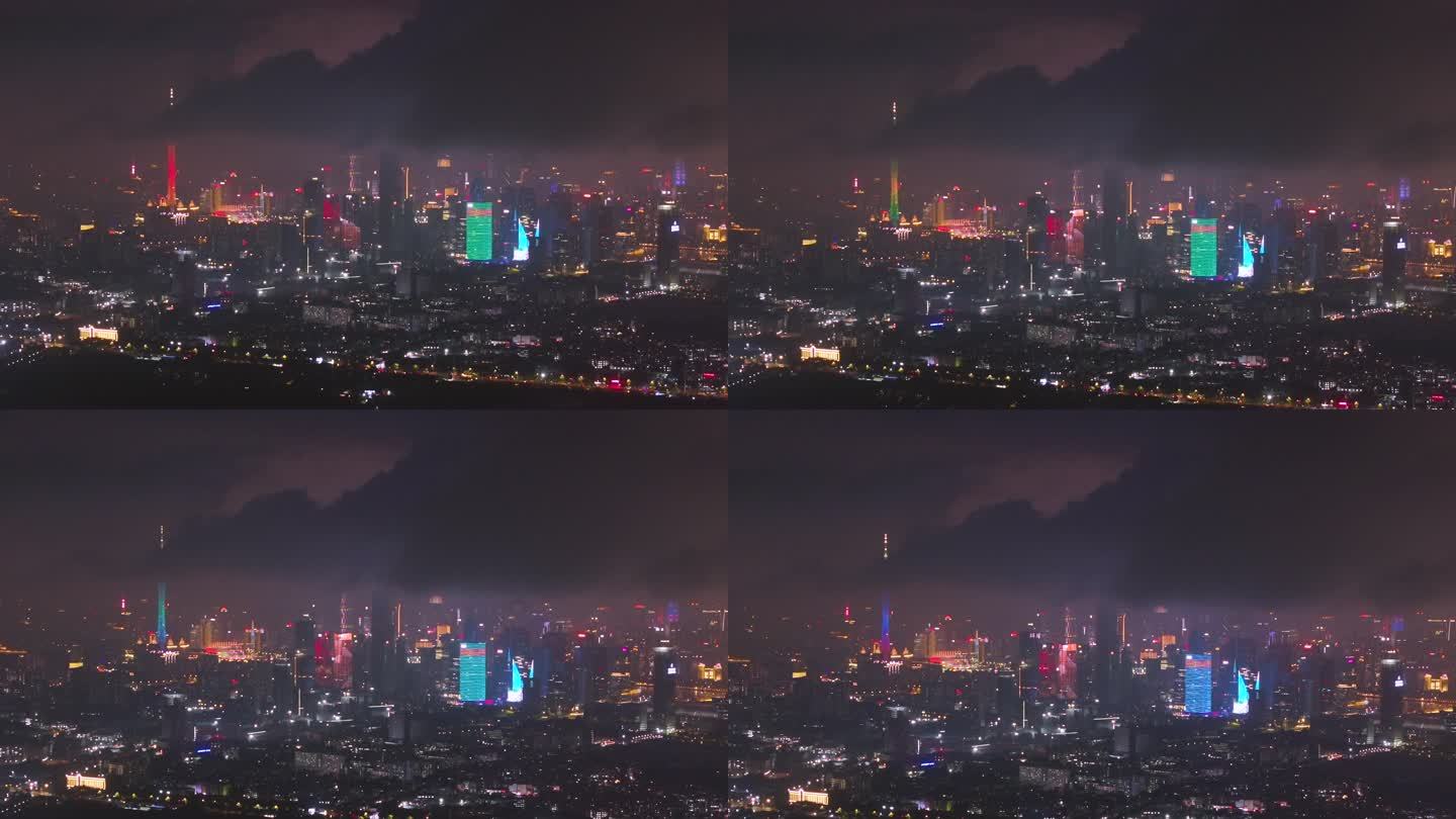 广州塔珠江新城夜景海心沙花城广场金融中心